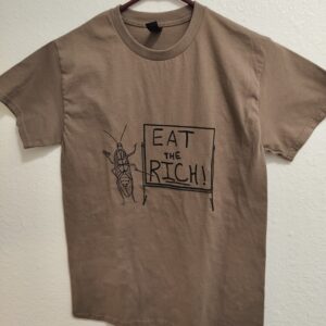 EAT THE RICH T-SHIRT - SAVANNAH