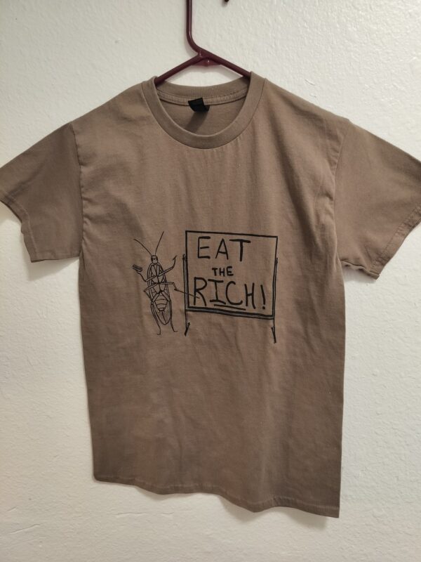 EAT THE RICH T-SHIRT - SAVANNAH