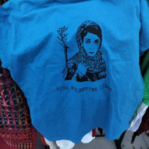 Viva Palestina Libre T-shirt -Blue