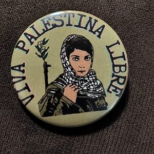 Viva Palestina Libre Pin - Green
