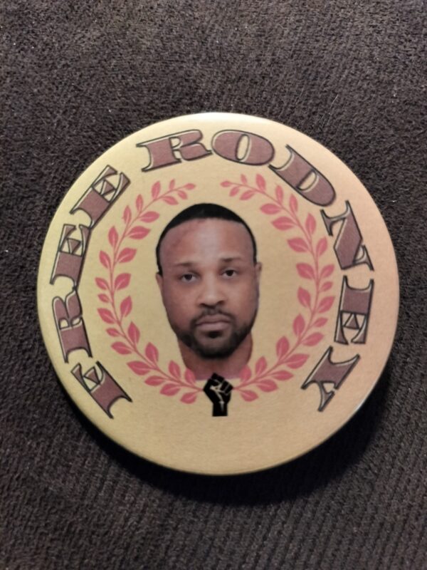 Free Rodney Pin